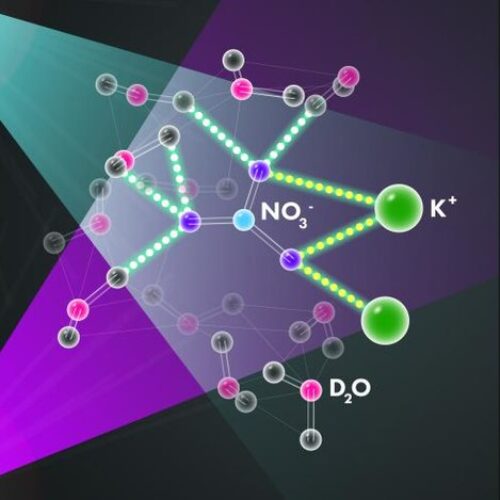 Seeing a Salt Solution’s Structure Supports One Hypothesis About How Minerals Form