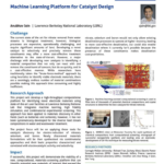 Machine Learning Platform for Catalyst Design