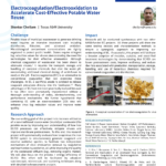 Electrocoagulation/Electrooxidation to Accelerate Cost-Effective Potable Water Reuse