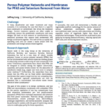 Porous Polymer Networks and Membranes for PFAS and Selenium Removal from Water